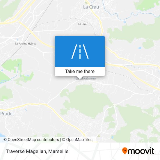 Traverse Magellan map