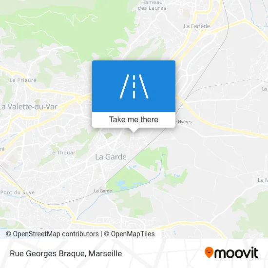 Rue Georges Braque map