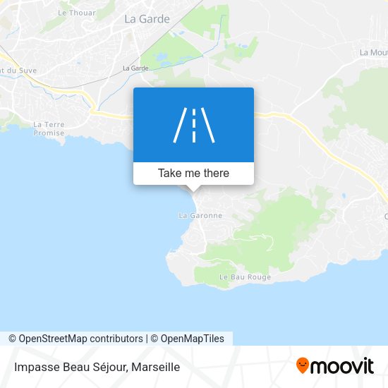 Impasse Beau Séjour map