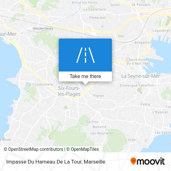 Impasse Du Hameau De La Tour map