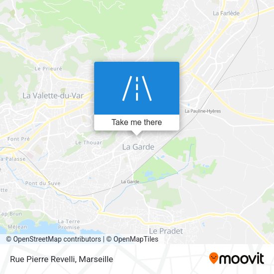 Rue Pierre Revelli map