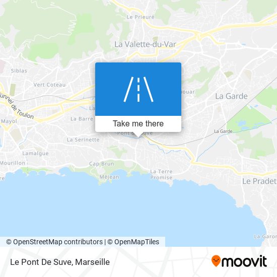 Le Pont De Suve map