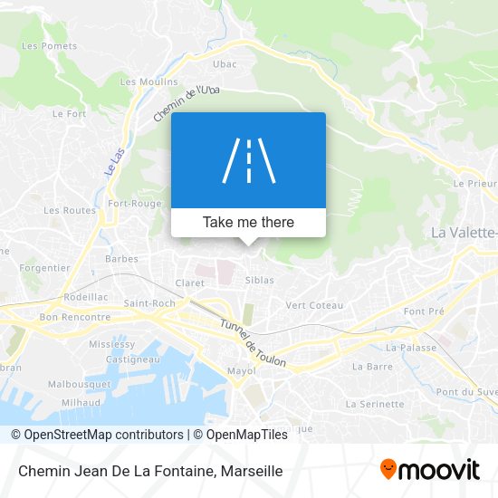 Chemin Jean De La Fontaine map