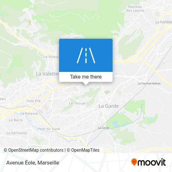 Avenue Éole map