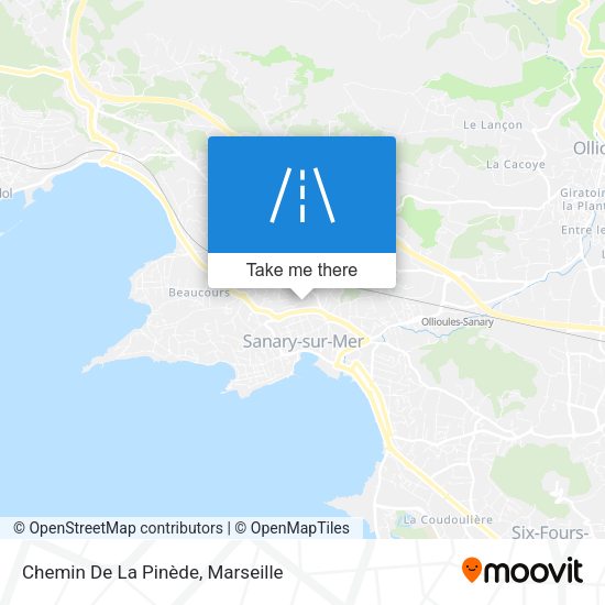 Chemin De La Pinède map
