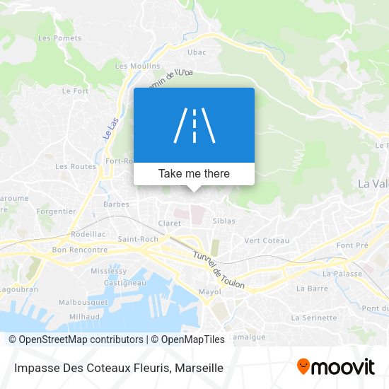Impasse Des Coteaux Fleuris map