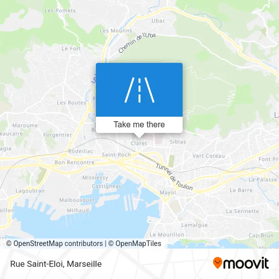 Rue Saint-Eloi map