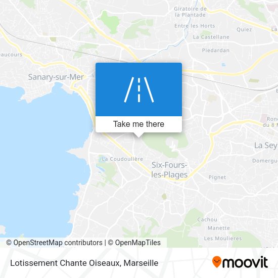 Lotissement Chante Oiseaux map