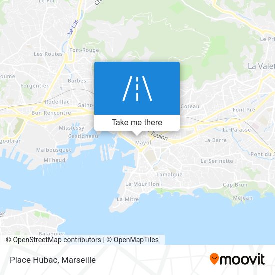 Place Hubac map
