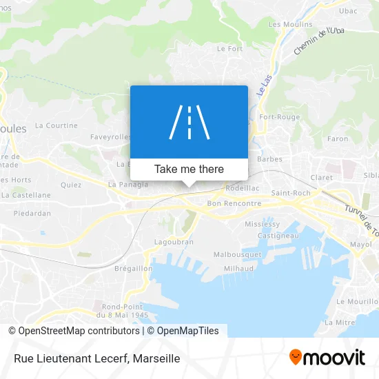 Rue Lieutenant Lecerf map