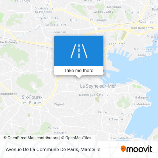 Avenue De La Commune De Paris map