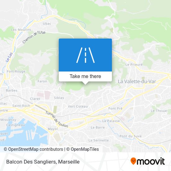 Balcon Des Sangliers map