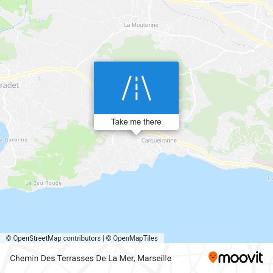 Chemin Des Terrasses De La Mer map
