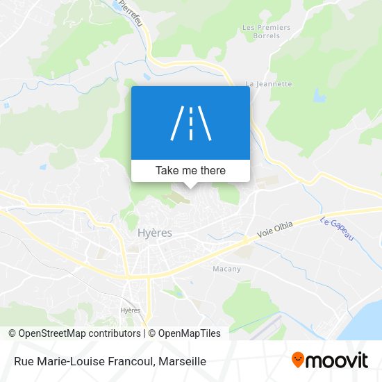 Rue Marie-Louise Francoul map