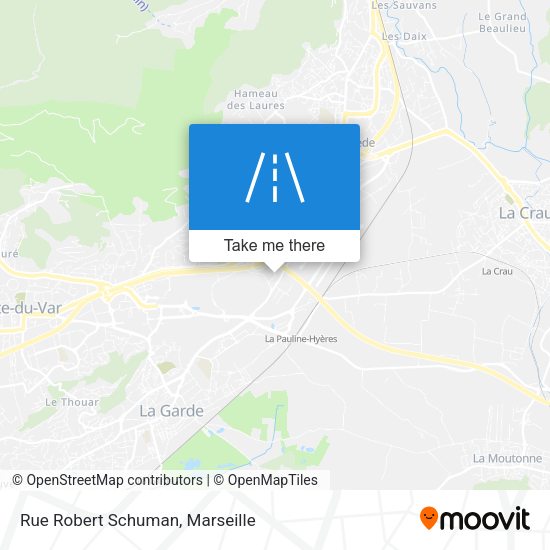 Rue Robert Schuman map