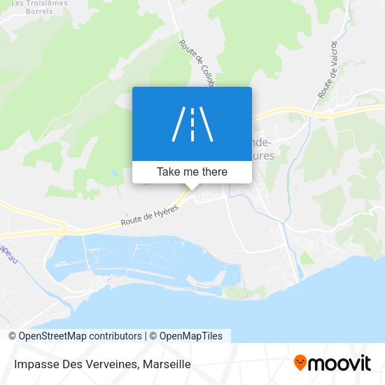 Impasse Des Verveines map