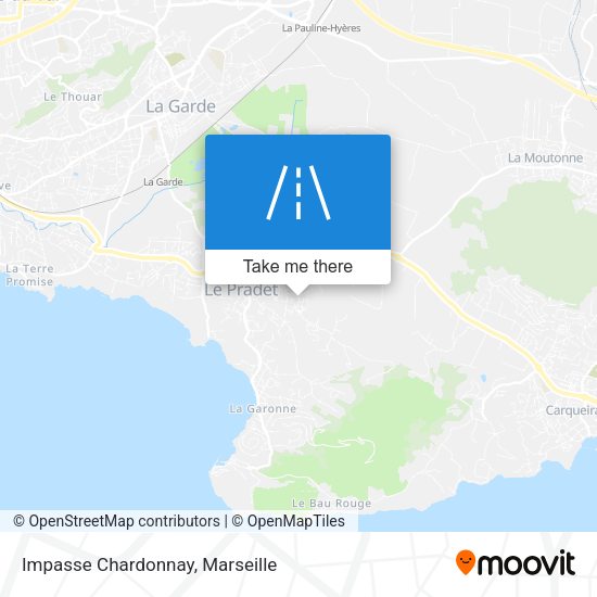 Impasse Chardonnay map