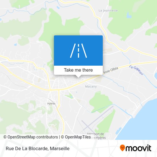 Rue De La Blocarde map