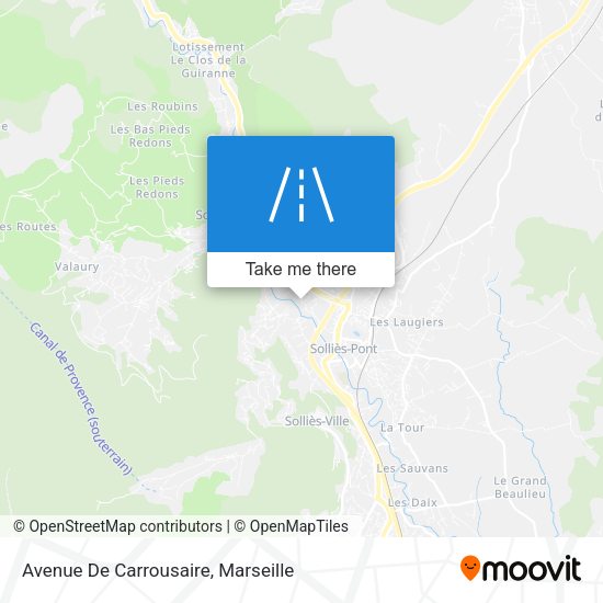 Avenue De Carrousaire map