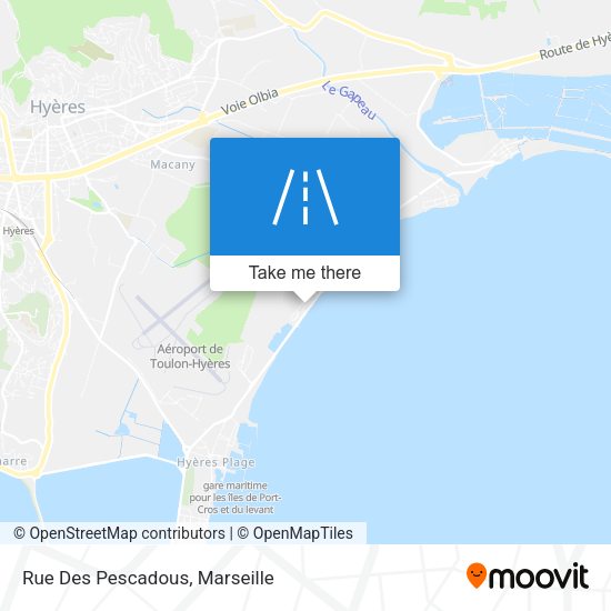 Rue Des Pescadous map
