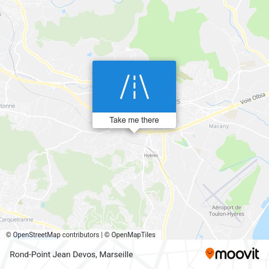 Rond-Point Jean Devos map