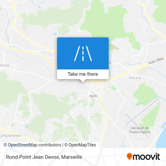 Rond-Point Jean Devos map