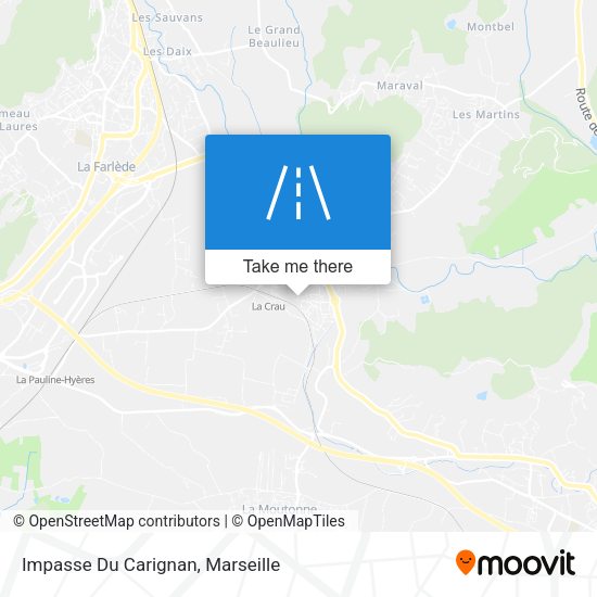 Impasse Du Carignan map