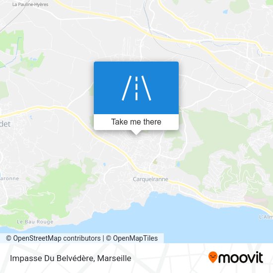 Impasse Du Belvédère map