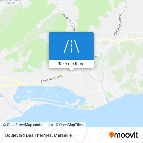 Boulevard Des Thermes map