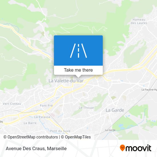Avenue Des Craus map