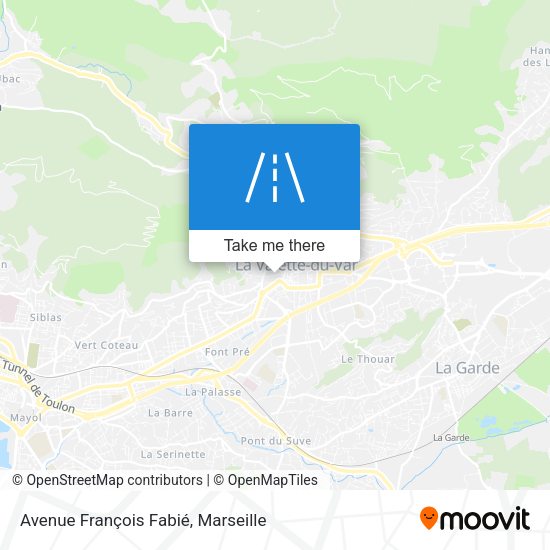 Avenue François Fabié map