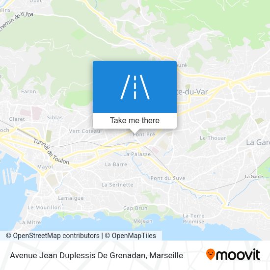 Avenue Jean Duplessis De Grenadan map