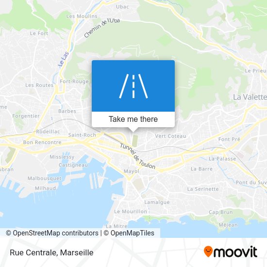 Rue Centrale map
