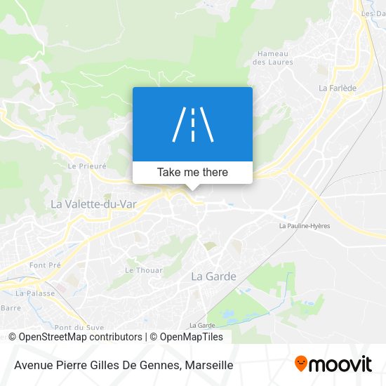 Avenue Pierre Gilles De Gennes map