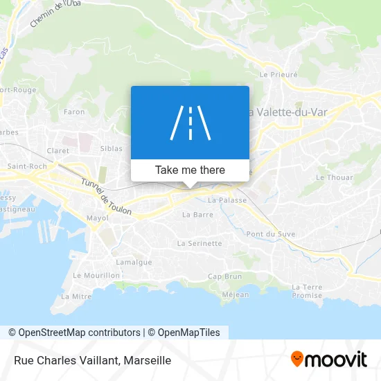 Rue Charles Vaillant map