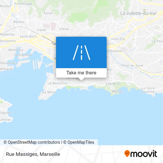 Rue Massiges map