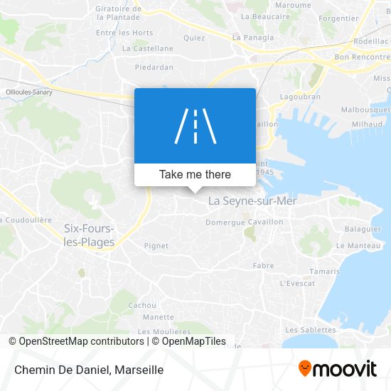 Chemin De Daniel map