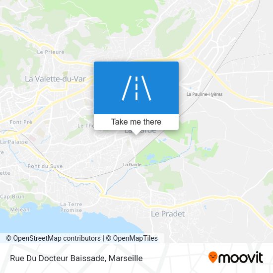 Rue Du Docteur Baissade map