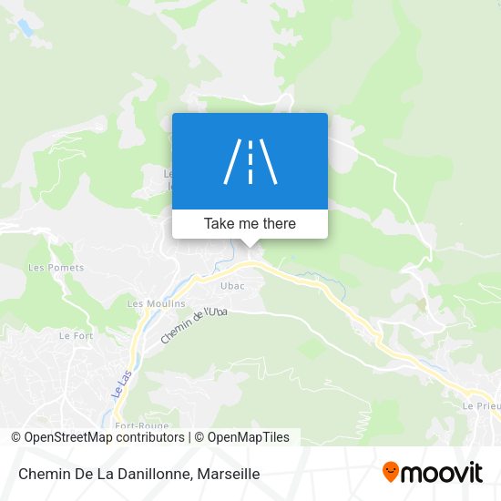 Chemin De La Danillonne map