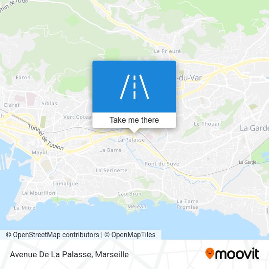 Avenue De La Palasse map