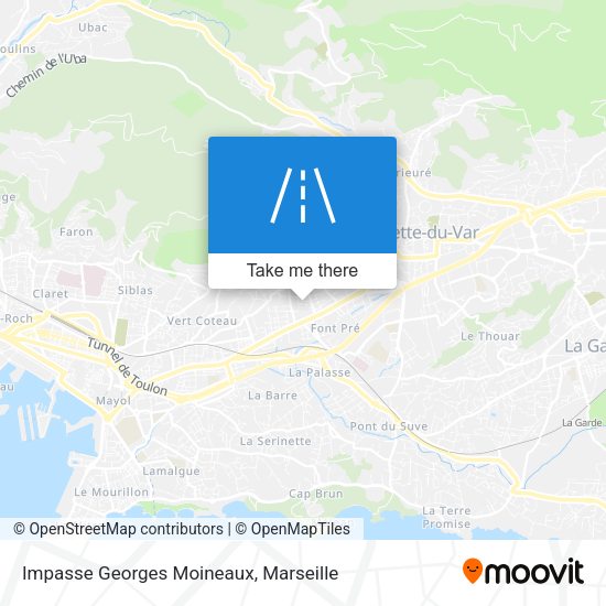 Impasse Georges Moineaux map