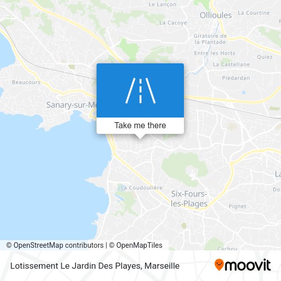 Lotissement Le Jardin Des Playes map