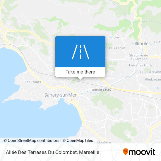 Allée Des Terrases Du Colombet map