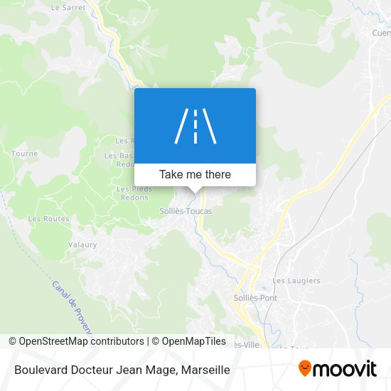 Boulevard Docteur Jean Mage map