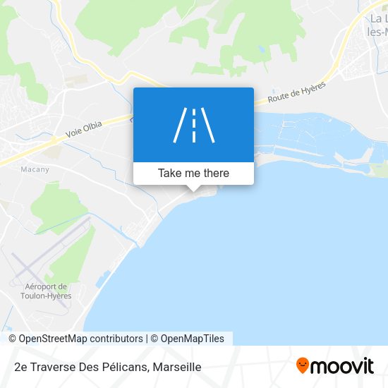 2e Traverse Des Pélicans map