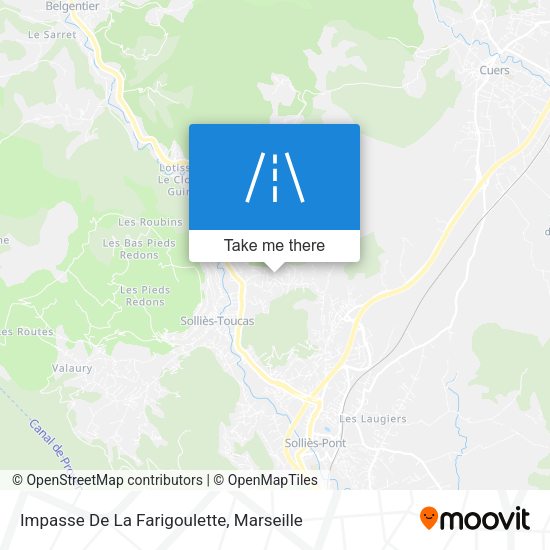 Impasse De La Farigoulette map