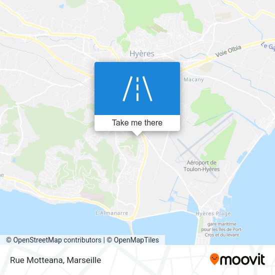 Rue Motteana map