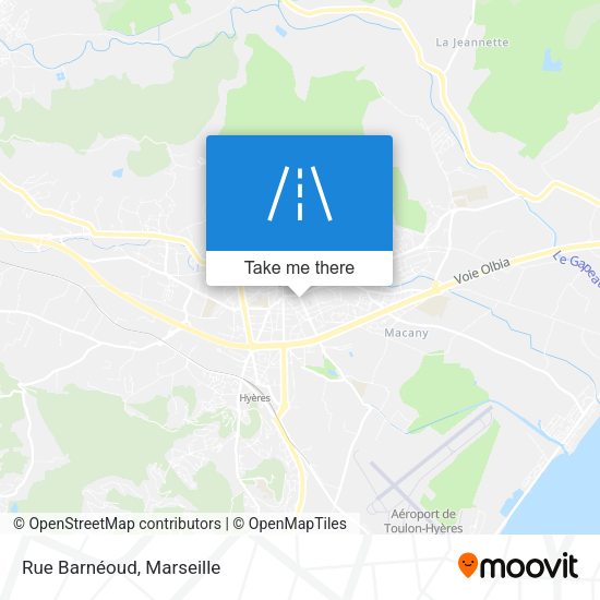 Rue Barnéoud map