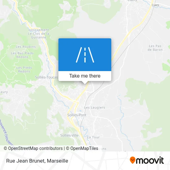 Rue Jean Brunet map