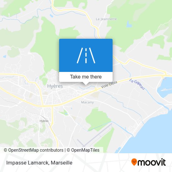 Impasse Lamarck map